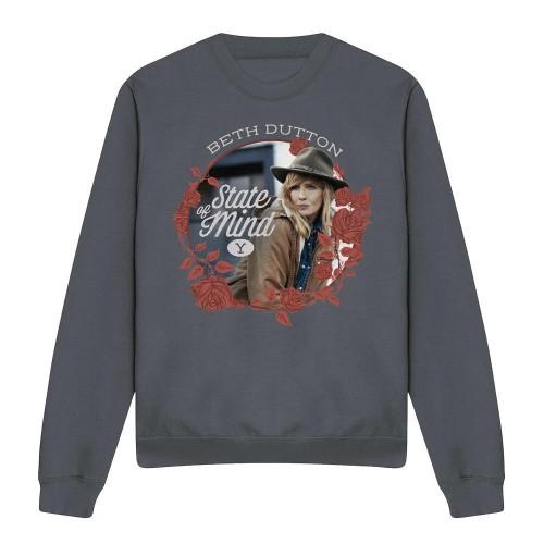 Yellowstone Unisex Adult State Beth Dutton Sweatshirt