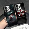 R-Resident-Evil Spiel Galvanisiertes Handyhülle Für Xiaomi Redmi Note 14 15 Pro Plus 13 12 11 11S 11T 10 9S 9 5G Sturzsichere Airbag-Abdeckung