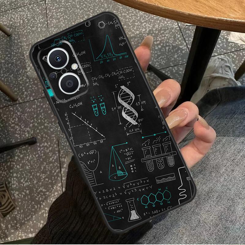 Science For OPPO Reno 14 13 12 11 10 Pro 8T 11F 12F 13F 14F 7 8 Lite OPPO Find X8 X6 X5 X9 Pro Case