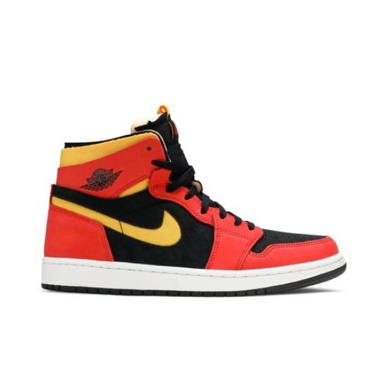 Air Jordan 1 High Zoom Comfort Chile Red Retro Sneakers CT0978-006