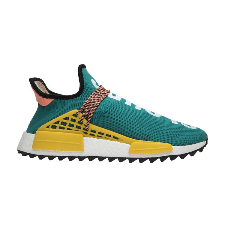 Pharrell x adidas NMD Human Race Trail 'Sun Glow' Men's Sneakers