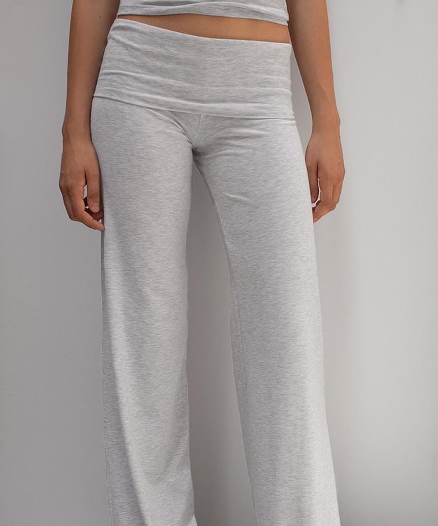 Pantaloni a polsino con ali Seobdyudeu (Grigio Perla Melange) (Grigio Perla Melange)