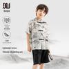 Boys' Traditional Chinese Style Summer Outfit Set