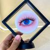 Eyelash Extension Training False Eyelash Display Board Eyelash Display Tray Fake Lashes Holder Eyelash Maker Model Teacher Teach