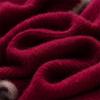 Women's 100% Pure Cashmere Color Block Scarf - Warm Autumn/Winter Knit Neck Protector