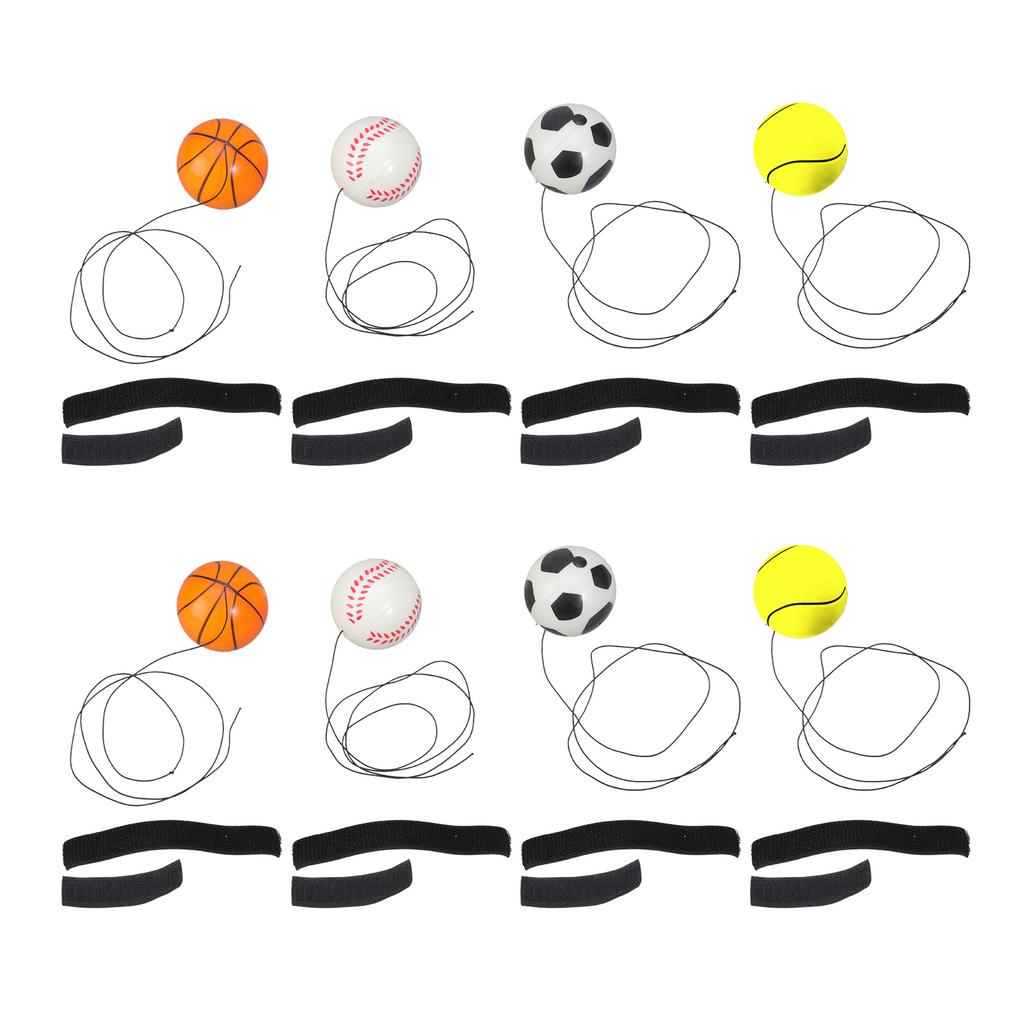 Dog Toy Basketball Sports Bouncy Toy Interactive Game Toy Wrist Trainer Tennis Calm Toy Foraging Skill Sports Toy