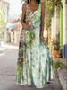 2025 Bohemian Off Shoulder Strapless 3D Tie Dye Dress