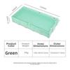 Stackable Electronic Component Storage Box Mini Resistance Storage Box  For DIY Electronics