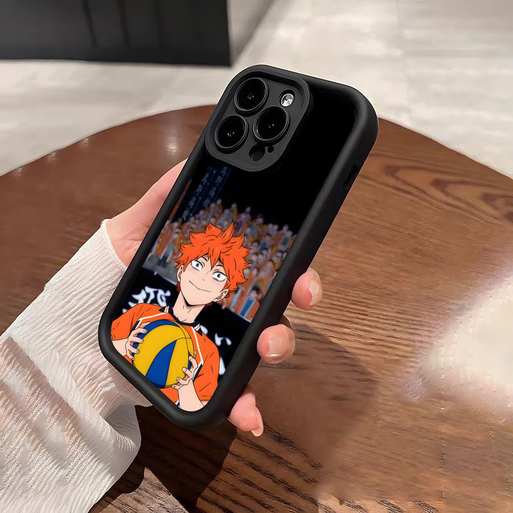Haikyuu Hinata Shoyo Phone Case For IPhone 17 Pro Max 15 Pro 16 14 Plus 12 13 Mini 11 Pro Shockproof Soft Cover
