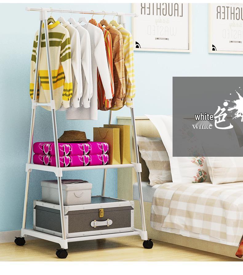 Multi-Functional Movable Triangle Coat Rack – Easy Assembly, In Stock