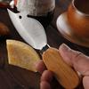 New Stainless Steel Cheese Knife Set , Rubber Wood Handle Butter Cheese Knife , Creative Cute Mouse Shaped Steak Knife , Kitchen Essential