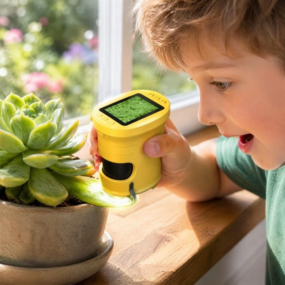1000X Kids Camera Precise Manual Focusing Portable Science Toy Outdoor Portable Observation