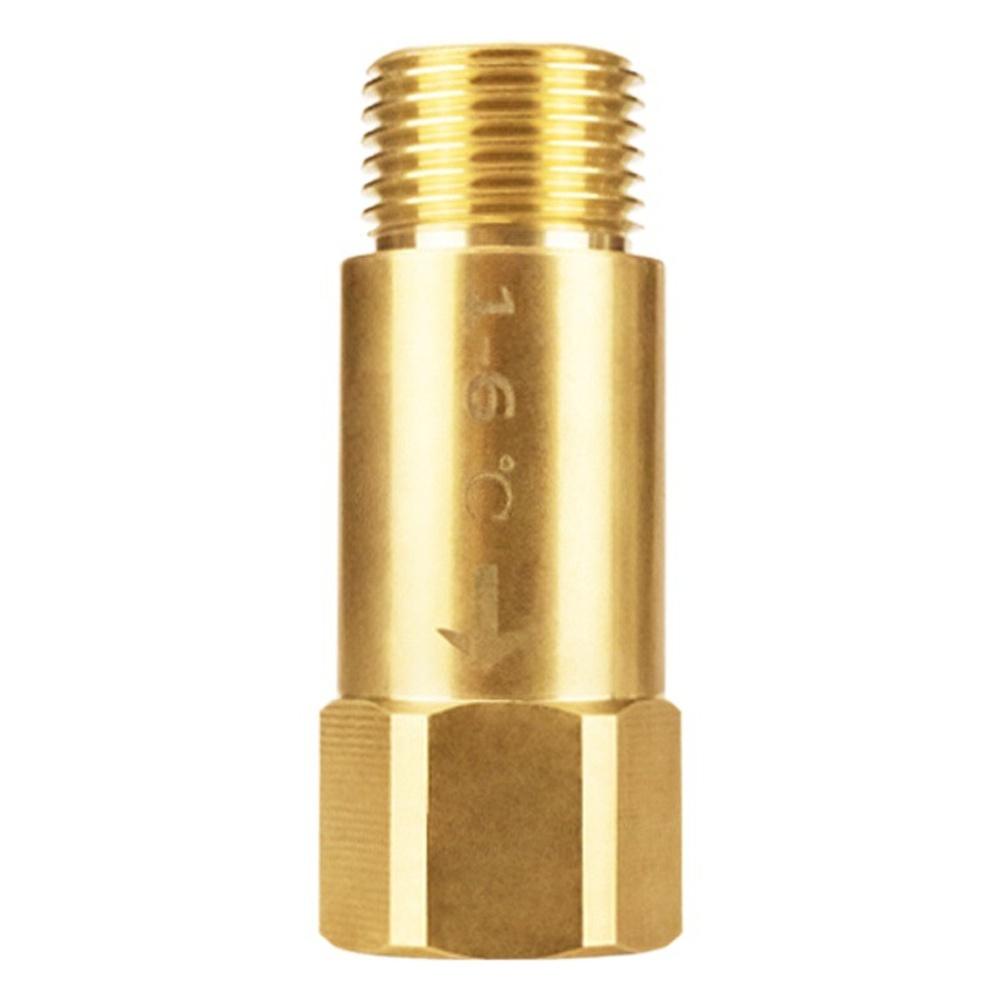 Прочный Латунный Антифризный Клапан Защита Наружных Труб от Замерзания Совместим с Резьбой G1/2 Сантехнических Систем