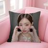 Korean idol Jang beauty W-wonyoung   Pillow Anime Pillow Sofa Bed Head Pillow Cover Cushion Cover 45x45 cm Fashion