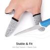 2pcs Cut Resistant Finger Cots Finger Sleeve Protectors Reusable Finger Covers Finger Protection Cots for Sewing Supplies