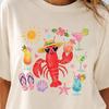 Comfort Colors Funny Lobster Shirt, Lobster Cocktail Tee, Beach Vibes Summer Shirt, Cute Vacation T-shirt, Seafood Lover Tee