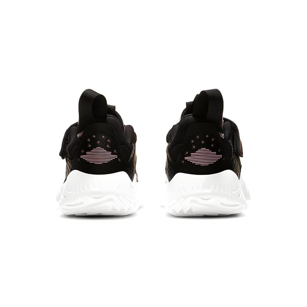 Jordan Delta Low top Sports Casual Shoes Black Purple Children Aged 3 7 Years Old DB6198-016