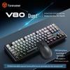 Qianxingzhe V80 Dreimodus RGB Mechanisches Tastatur- und Mausset