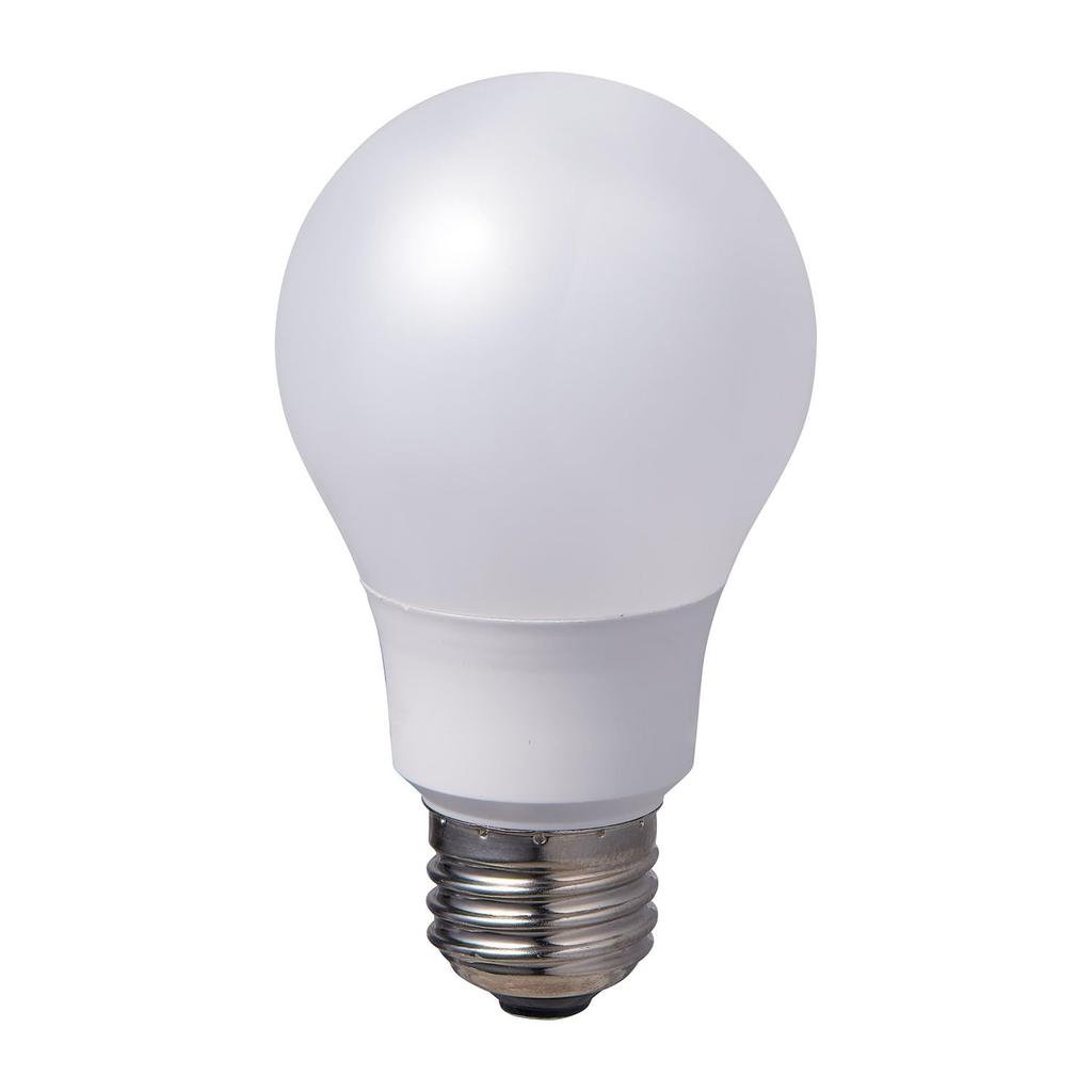ELPA LED Light Bulb, 2-Pack, E26 Base, 60W Equivalent, Standard Bulb Shape, Omnidirectional, Warm White (LDA7L-G-G5103-2P)