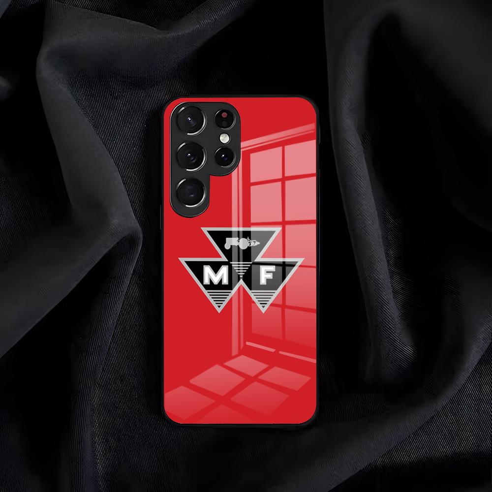 Massey Ferguson Phone Case For Samsung S26 S25 Edge S24 S23 S22 S21 S20 Ultra Plus FE Glass Cover