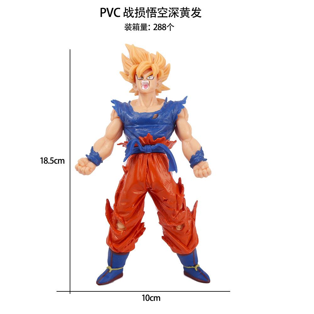 Anime Dragon Ball Vegeta Broly Son Goku Anime Action Figure Model Gifts Collectible Figurines for Kids 18cm