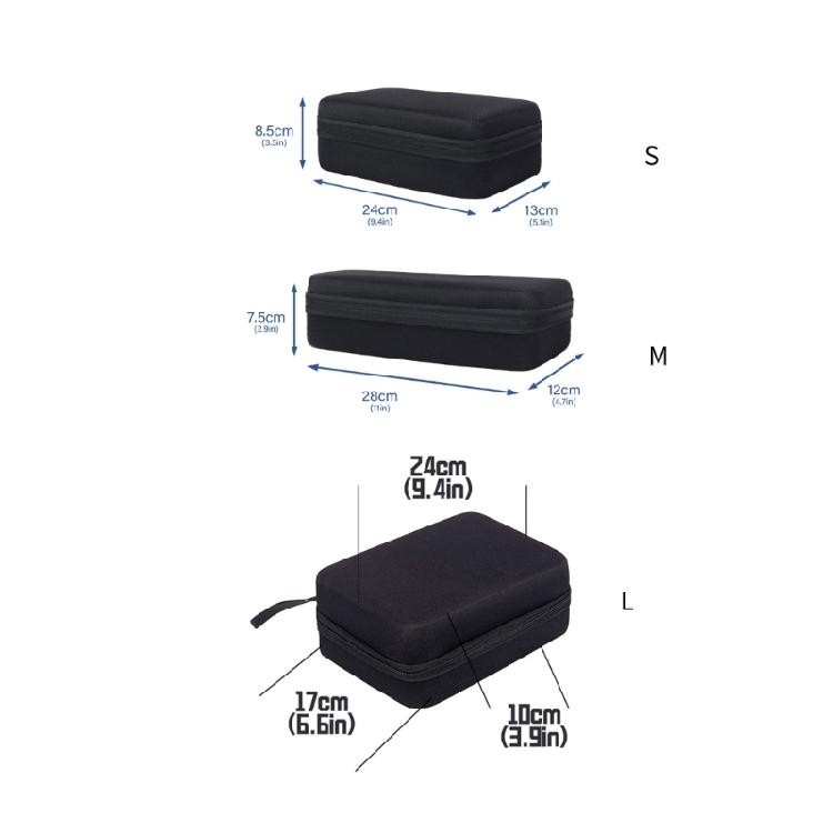 Hard EVA Pouch with Lanyard Scooter Charging Pack Carry Case Storage Bag Shockproof Electric Bike Charging Pack Handbag