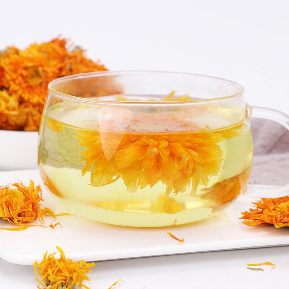Chinese Marigold Tea Female Herbal Flower Calendula Officinalis Tea