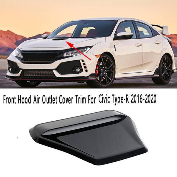 Совместимая накладка на вентиляционное отверстие капота для Honda Civic Type-R 16-21 Shaji
