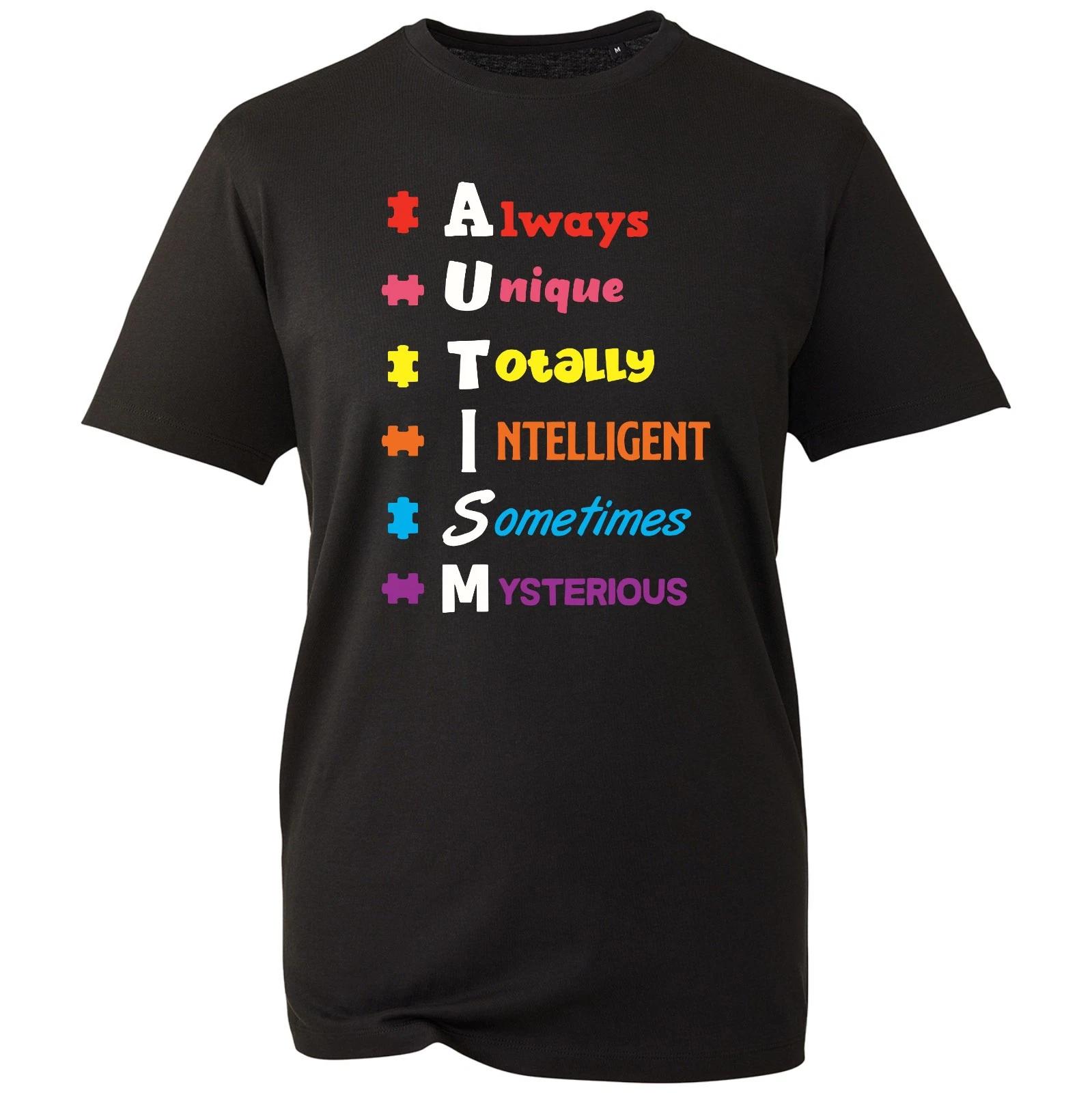 

Autism Awareness T-shirt Autistic Definition Support Top Unisex Men s Gift Tee 3XL