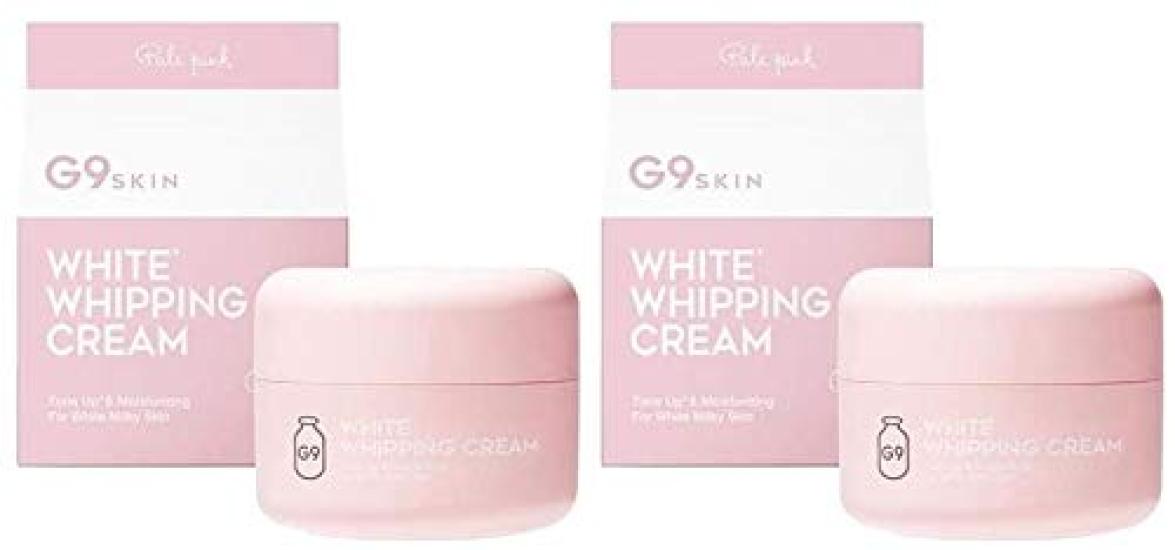 

G9 Skin White Whipping Cream Pink x 2 Set Makeup Base Face Cream (50г)