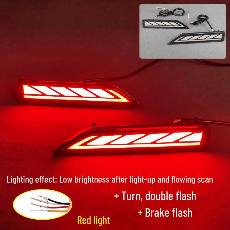 Compatible Rear Bumper LED Brake & Turn Signal Lights for 2021-2023 Toyota Veloz