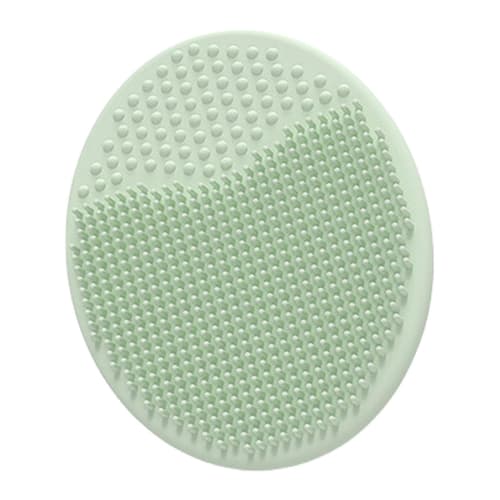 Baby Cradle Cap Brush - Silicone Baby Hair Brush | Silicone Baby Bath Brush Head Scrub Massage Brush Bath Scrubber | Baby Skin Scrubber for Washing Ha