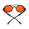 Gothic Style Double Spring Temples Punk Steampunk Sunglasses Round Sunglasses Men's Eyewear Sun Glasses