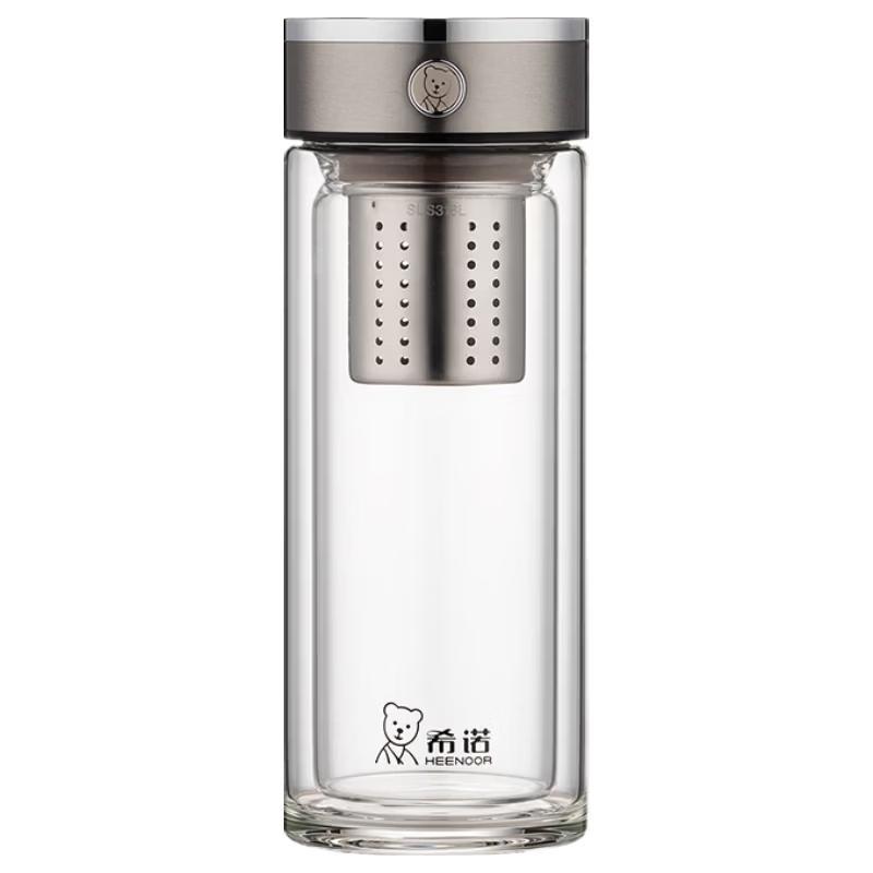 

Heenoor XN-628L Antibacterial Double-Layer Tea Infuser Glass