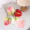 Home Wedding Bridal Elegant DIY Fake Flowers Artificial Calla Lilies Fake Plants Anthurium
