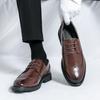 Men’s Brogues Formal Business Leather Shoes Men Retro Tuxedo Wedding Classic Dress Shoes Plus Size