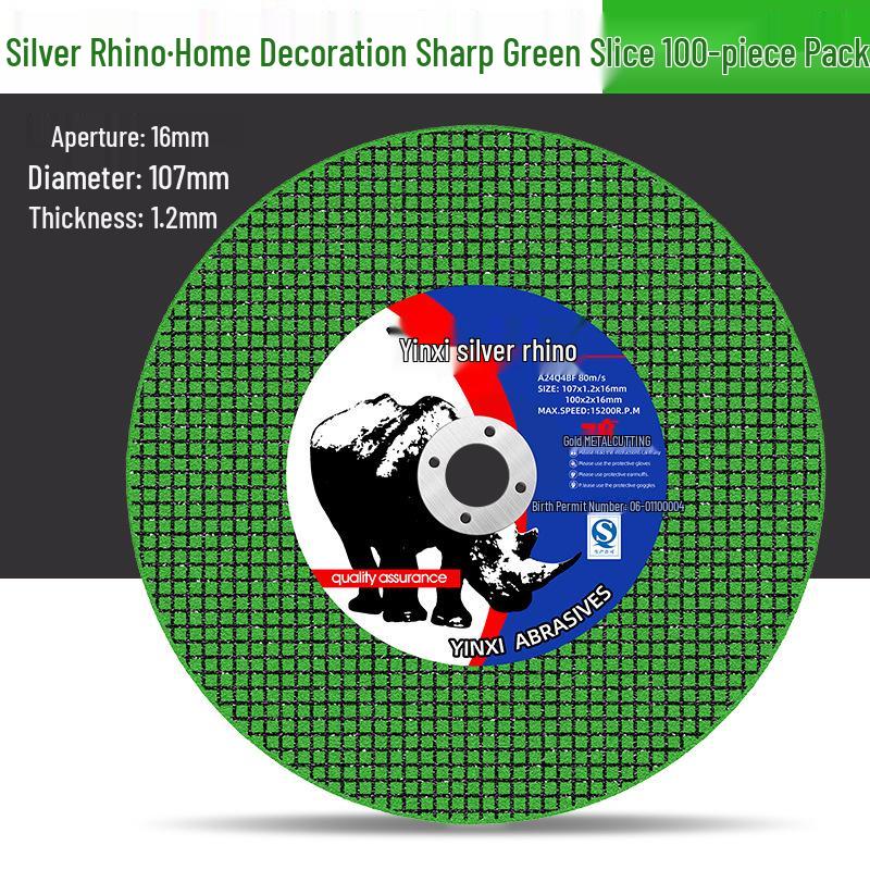 Stainless Steel Angle Grinder Cutting Disc - Resin Metal Grinding Wheel for Rail and Iron Cutting