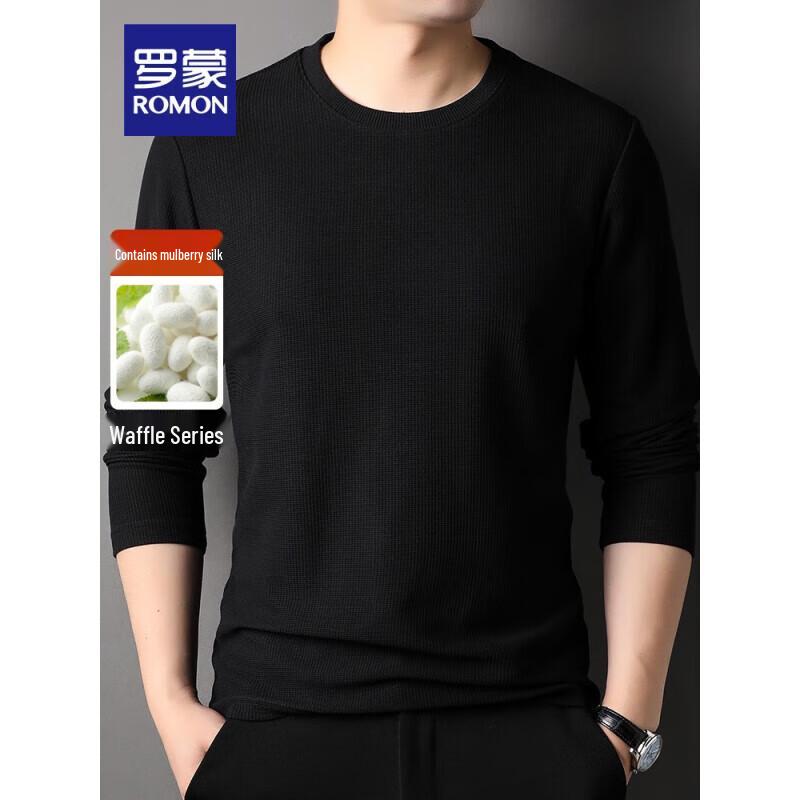 ROMON Men's 2025 Round Neck Casual Sweater