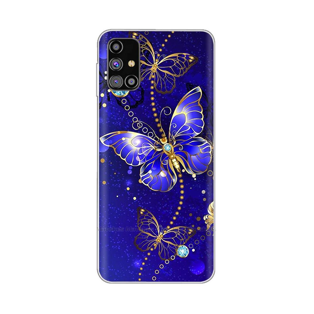For Samsung Galaxy M31S Case SM-M317F M 31s Clear Shockproof Soft Silicone Protect Phone Case For Samsung M31s M317 Bumper Funda