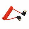 HangTon HDMI 2.1 HDMI 4K 120fps 8K 60fps Cable for ATOMOS Ninja V Sony A7siii Canon C300 C500 Ronin RS2 Monitor Camera Right Left Angle Type A Braided