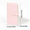Portable Photo Storage Album Accommodates 108Pockets Pictures 3inch PU Leather Exterior Travel Friendly