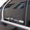 Reflective Sticker Funny Wifi Battery Level Signal Vinyl Decals Car Accessories