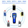 Brake Fluid Tester High Precision Car Brake Fluid Detector with Color LCD Screen Audible Alarm DOT3 DOT4 DOT5.1 ENV4 ENV6 Tester