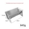Portable Mini Charcoal BBQ Grill: Foldable Camping & Travel Stove for Outdoor Picnics
