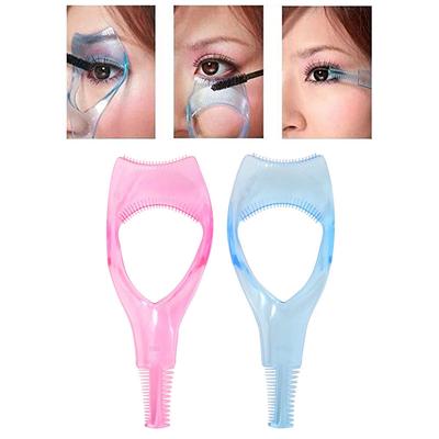 Eyelash Card Cosmetic Mascara Shield Applicator Eye Lash Helper Guide Eyelashes Comb Assistant Tool