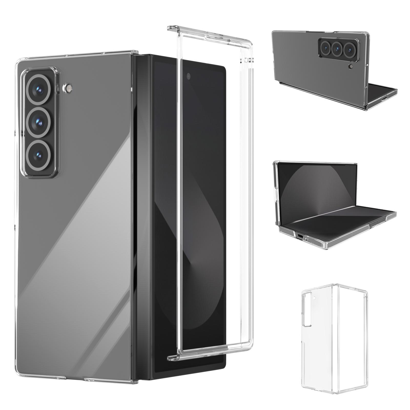 

For Samsung Galaxy Z Fold Special Clear Case Anti-Drop Hard PC Phone Cover Style A