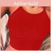 Womens Sexy Black Summer Cotton Bottoming Vest Top With Comfortable Fit