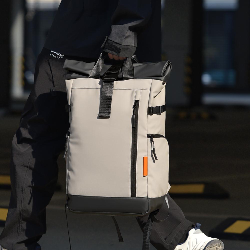 Men's Waterproof Laptop Backpack – Travel Hiking Outdoor Rucksack for College Business & Camping Use