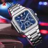 OFNS Fashion Men's Quartz Watch Elegant Clock Calendar Luminous Wristwatch Business Casual Watches