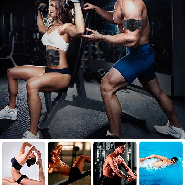 Sixpack Set Electrostimulator for Abdomen, Back, Arms, Thighs, Legs, Spine, Neck, Buttocks